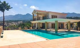  4 bedroom LUXURY villa + 2 bedroom luxury bungalow + swimming pool + large land of over 9700m2,  Title deed in the owner’s name VAT paid