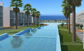 Modern sea side resale studio apartments with communal pool close to the beach + payment plan!