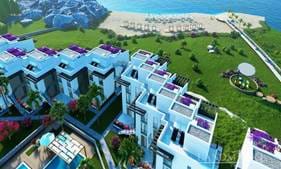 2 sovrum utanför planen LYXIGA lägenheter vid havet med gemensam pool + sandstrand, med möjlighet till en betalningsplan