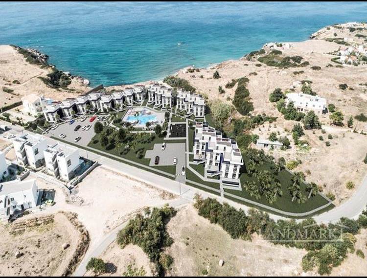 3 bedroom off plan LUXURY sea front apartments with communal pool + sandy beach, with option of a payment plan