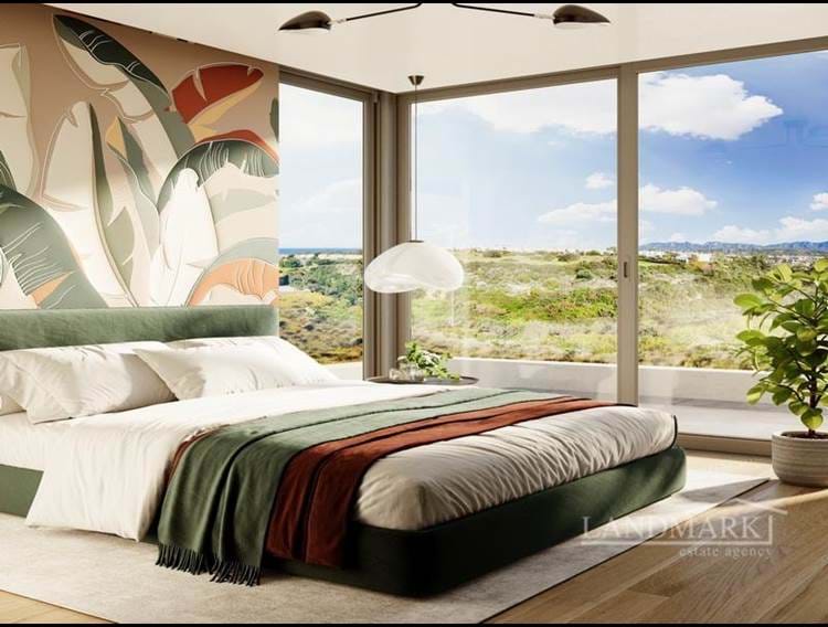 2 sovrum helt nya LYX radhus + privat pool + off-plan + utsikt över havet och bergen + fantastiskt läge + betalningsplan