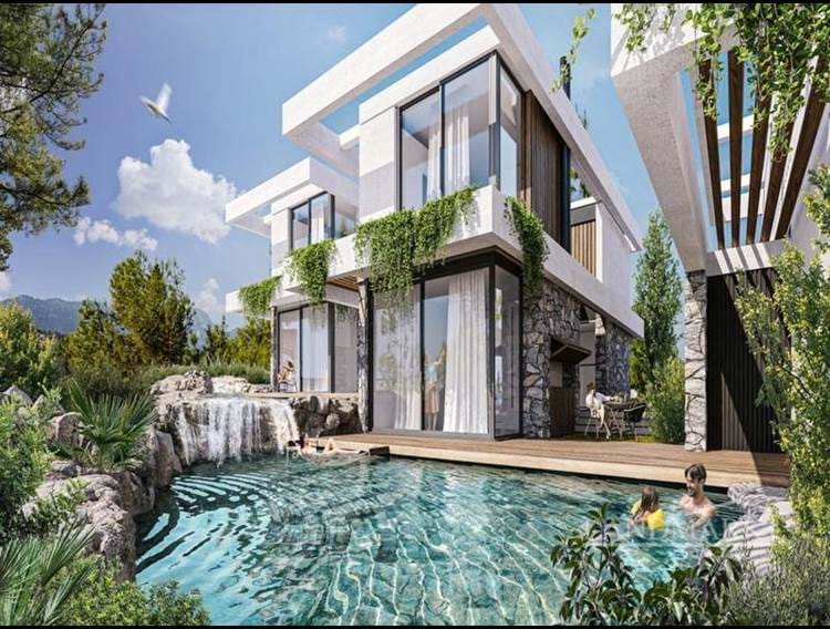 2 bedroom brand new LUXURY townhouses + private pool + off-plan + sea and mountains views + superb location + payment plan