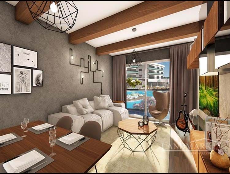 Moderne Apartments mit 1 Schlafzimmer, nur 550 m von einem atemberaubenden Sandstrand entfernt + Off-Plan + Zahlungsbedingungen verfügbar