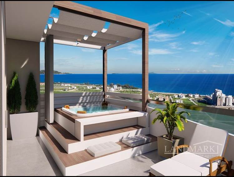 Lyxig takvåning med 3 sovrum bara 550 meter från en fantastisk sandstrand + off plan + betalningsvillkor tillgängliga
