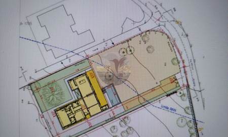 New villa to be built with 1718m2, with an approved architectural project for a single-family house, ground floor,