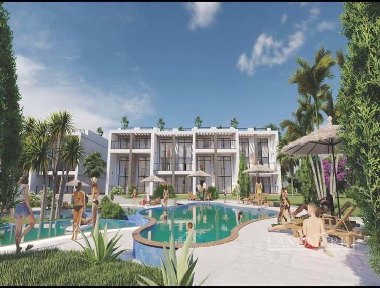 Brand new Luxury studio apartments and penthouses + swimming pools + restaurant + supermarket + tennis and basketball courts + meditation wellness center + activity center + uninterrupted sea views + walking distance to the beach + payment plan