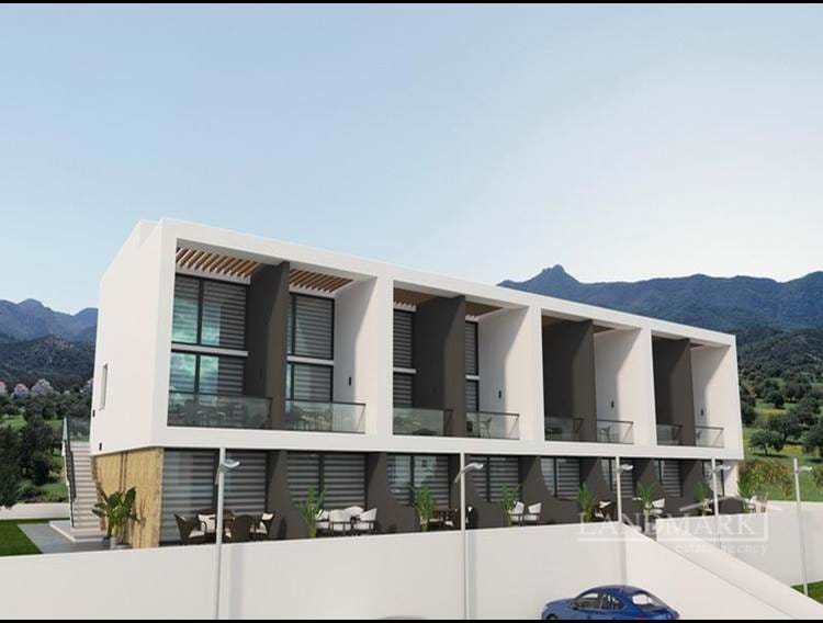 1+1-bedroom luxury Loft apartment + within a complex + communal pool + sea and mountain views