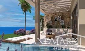 Luxury 3-bedroom bungalow + private pool + access to the beach + amazing sea and mountains views + payment plan
