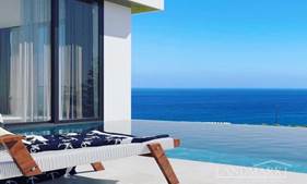Luxury and modern 5-bedroom villa + private pool on the terrace + roof terrace + amazing sea and mountains views + payment plan