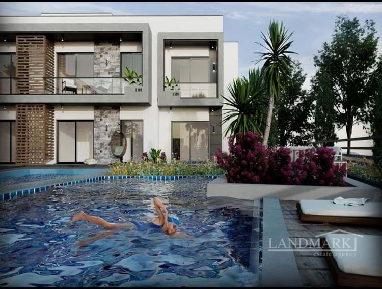 1 yatak odalı bahçe dairesi ve dubleksler + ortak yüzme havuzu + merkezi ısıtma ve inverter klima sistemi altyapısı + Ödeme planı