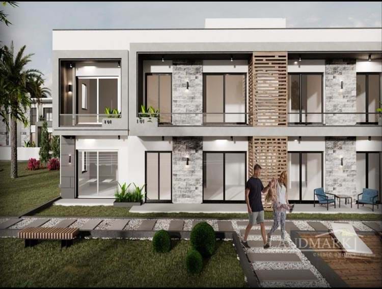 1-bedroom garden apartment & penthouses + communal swimming pool + central heating and inverter air conditioning system infrastructure + Payment plan