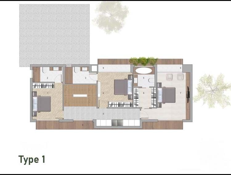 Moderne LUXUS-Villen mit 4 Schlafzimmern, privatem Pool und zentraler Lage
