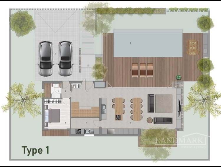 Moderne LUXUS-Villen mit 4 Schlafzimmern, privatem Pool und zentraler Lage