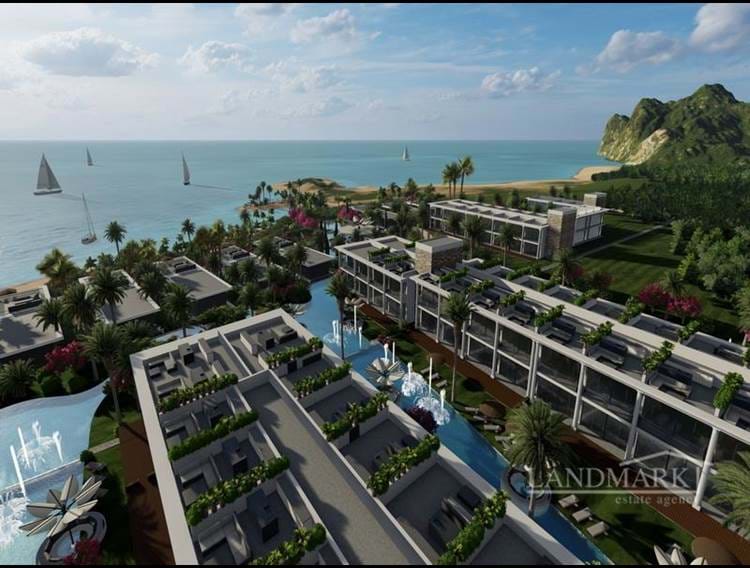 Luxury 1 bedroom garden apartments and penthouses + communal pools + indoor heated pool + SPA centre + restaurant + gym + sport facilities + walking distance to the beach + beach cinema + payment plan