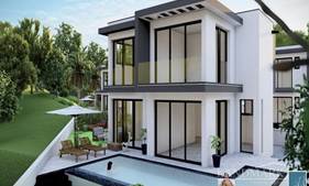 3 bedroom modern off-plan villas + infinity swimming pool 