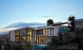 4 bedroom off plan LUXURY villas + private swimming pool + 5 star sea front development + communal swimming pools + walking distance to a private lagoon + many facilities + payment plan