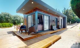 Luxuriöse Tiny-Häuser mit 1 Schlafzimmer + profitieren Sie von günstigen Preisen während der Bauphase + Café + Wellnesscenter + Erholung + Zahlungsplan