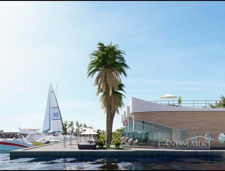 Studio-Apartments + direkt am Meer mit kleinem Hafen + Gemeinschaftspools + privates Krankenhaus Teil der Einrichtungen + Wellness & SPA + Zahlungsplan  
