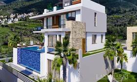 6 bedroom modern off plan villas + private pool + 2 x communal pools + indoor pool + multi-inverter air conditioning system + sauna  + laundry room + payment plans