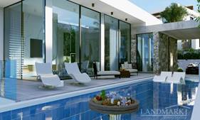 Plan dışı 3 yatak odalı villa + yerden ısıtma + özel yüzme havuzu + SPA &; Wellness + Ödeme planı