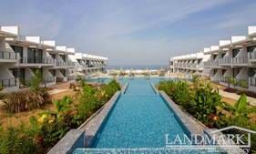 Modern resale studio penthouse apartment + sea side + communal pool + walking distance to the beach