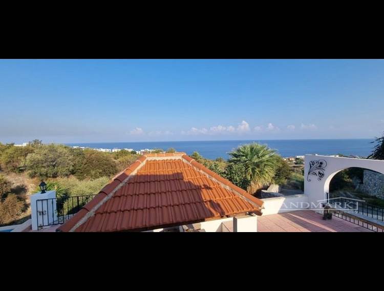 3-bedroom bungalow + 8m x 4m swimming pool + fully furnished + stunning sea and mountain views  + Title deed in the owner’s name, VAT paid
