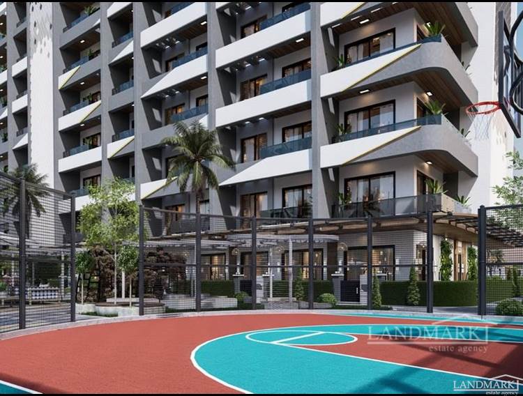 Studio apartments in an exclusive beachfront residence + sandy beach + indoor & outdoor swimming pools + Payment plan  + Turkish title deeds