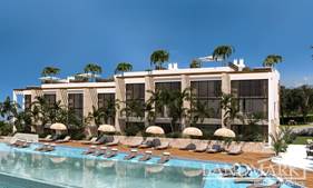 1 bedroom garden apartments and lofts in a luxury resort complex + restaurant + infinity swimming pools