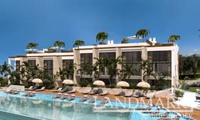 Gartenapartments und Lofts mit 1 Schlafzimmer in einem luxuriösen Resortkomplex + Restaurant + Infinity-Pools
